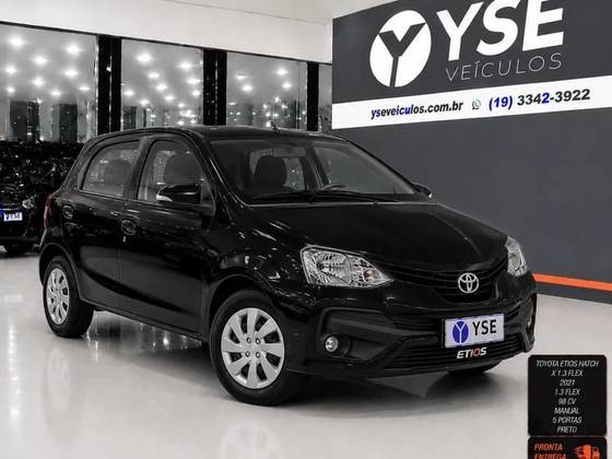 TOYOTA ETIOS 1.3 XS 16V FLEX 4P MANUAL